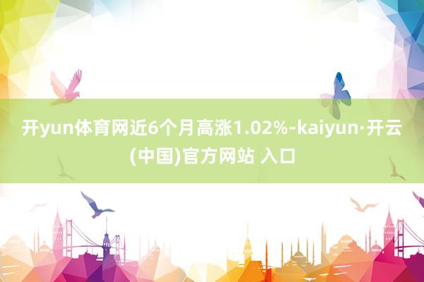 开yun体育网近6个月高涨1.02%-kaiyun·开云(中国)官方网站 入口